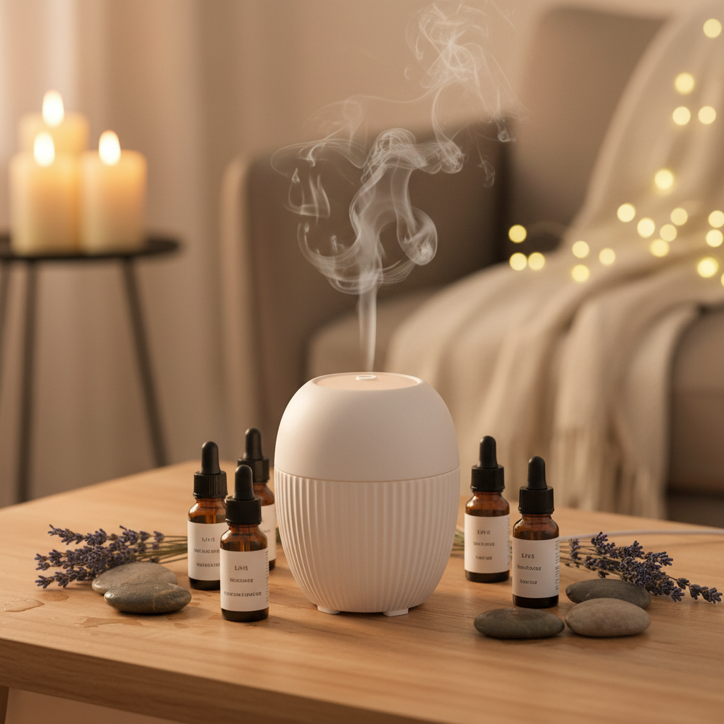 Diffuseur Huiles Essentielles - Zen & Bien-être Naturel