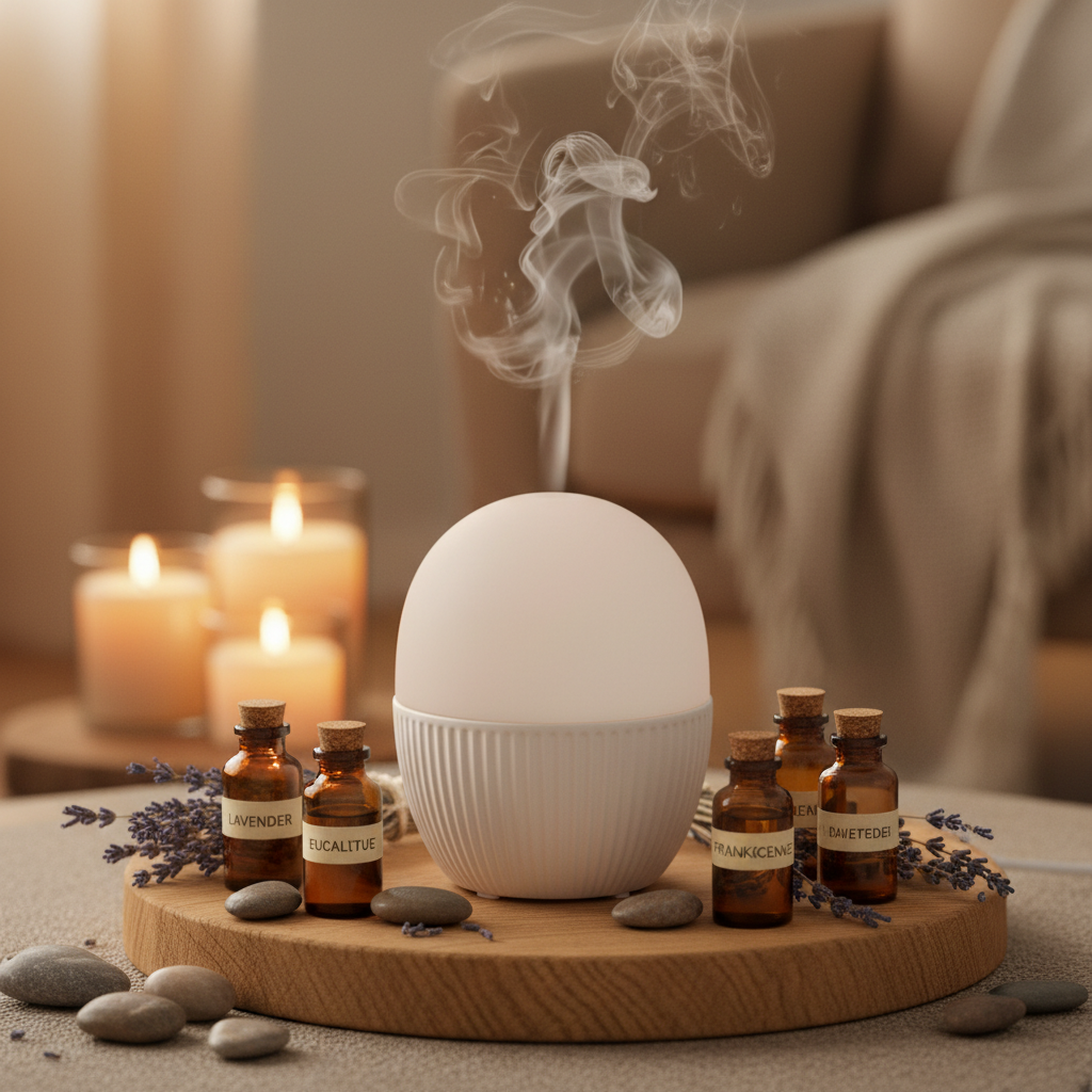 Diffuseur Huiles Essentielles - Zen & Bien-être Naturel