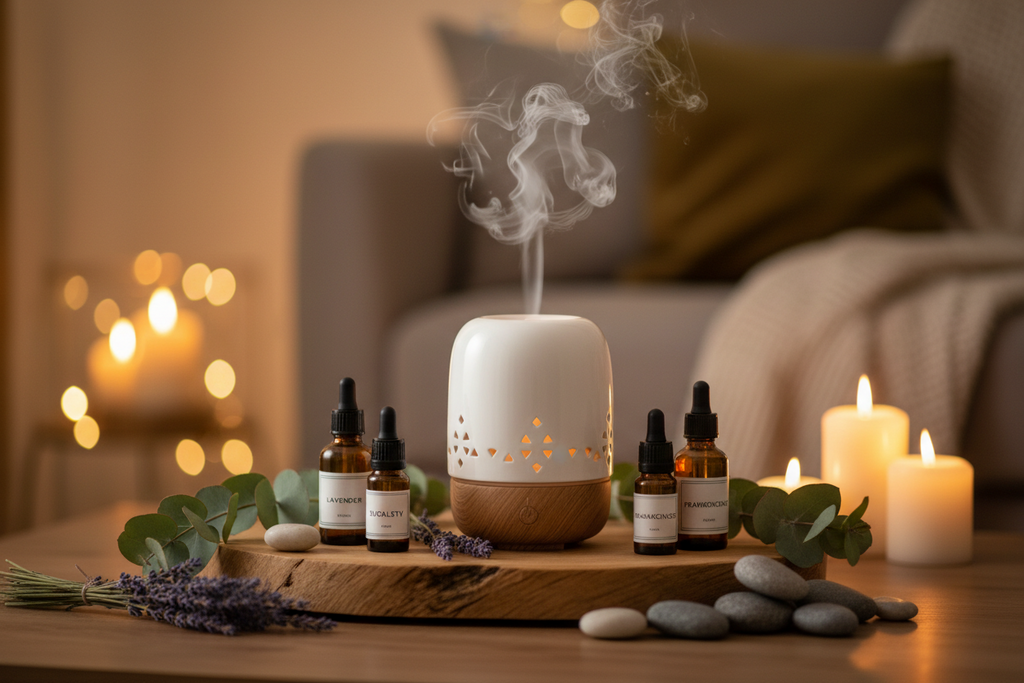 Diffuseur Huiles Essentielles - Zen & Bien-être Naturel