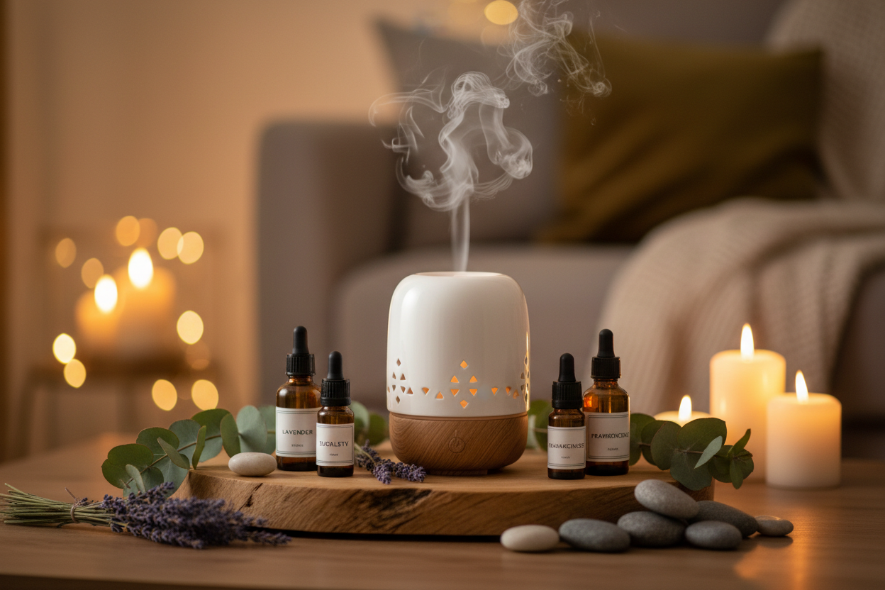Diffuseur Huiles Essentielles - Zen & Bien-être Naturel